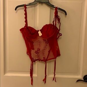 Red camisole